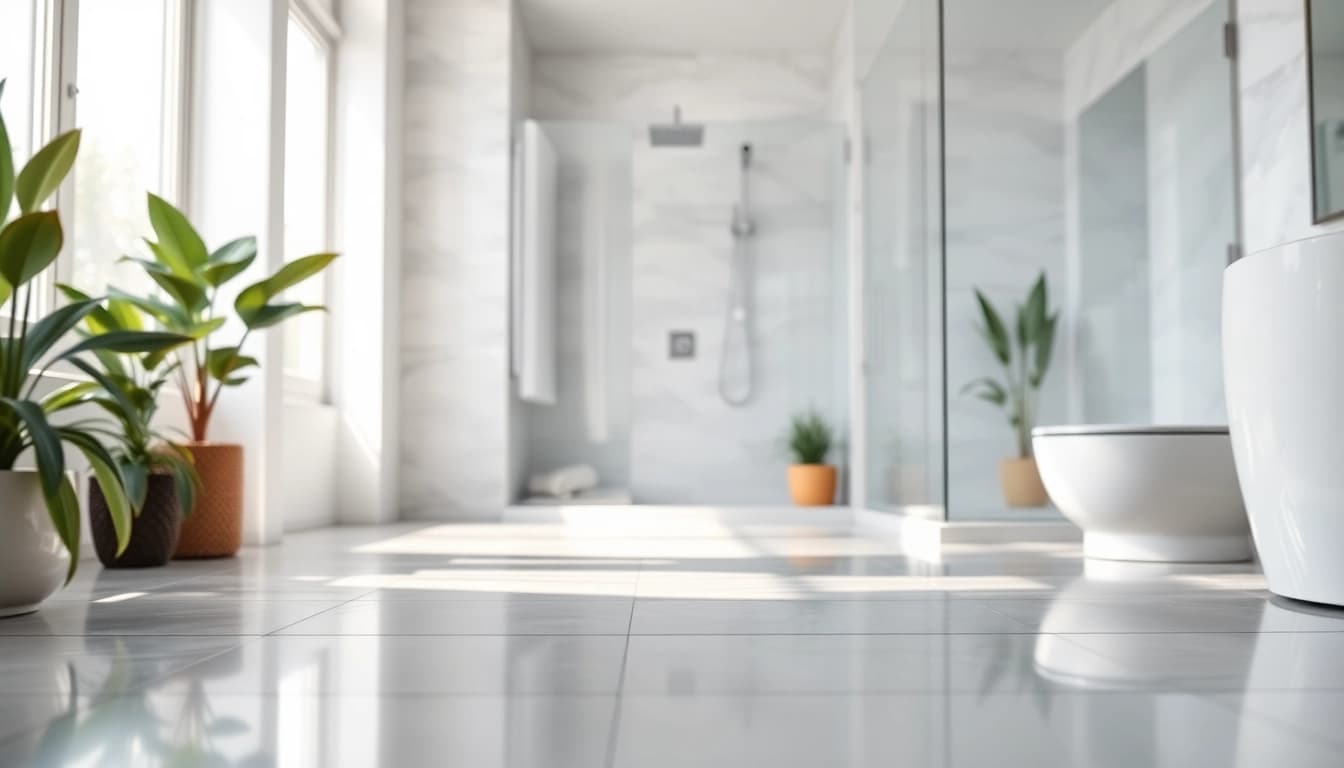 Explore elegant showers au featuring a modern design with sleek glass and refined fixtures.