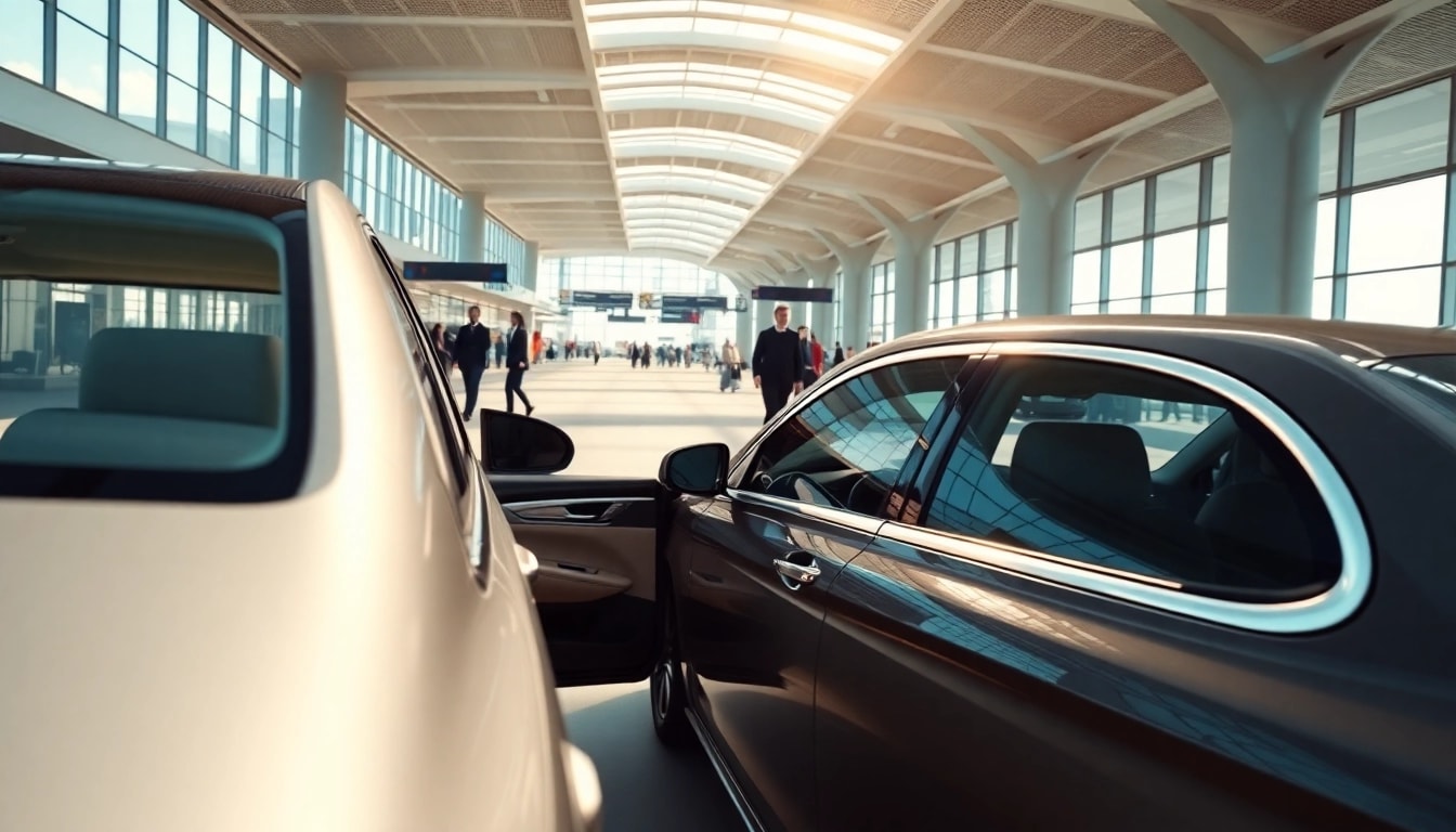 Experience seamless Private Airport Transfers with luxury vehicles ready at the airport.