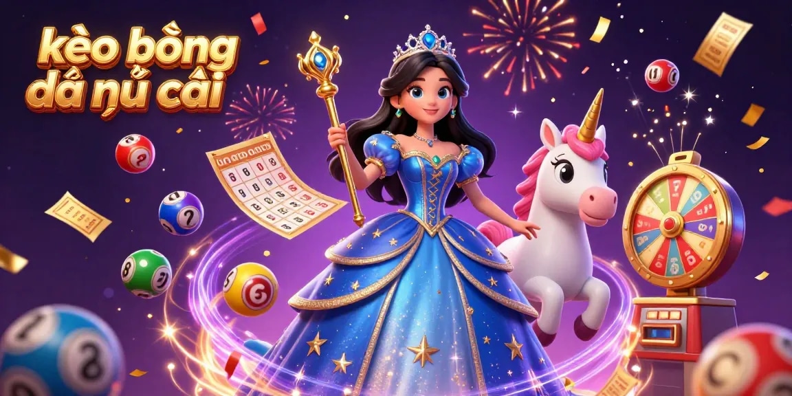 Engage in kèo bóng đá nhà cái with vibrant 3D illustration featuring dynamic gaming elements and a magical ambiance.