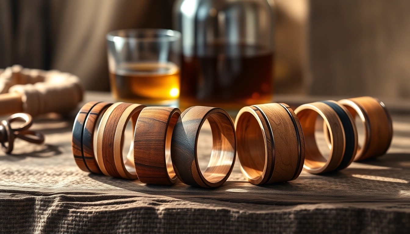 Whiskey Barrel Wedding Bands: Unique Elegance for Your Special Day