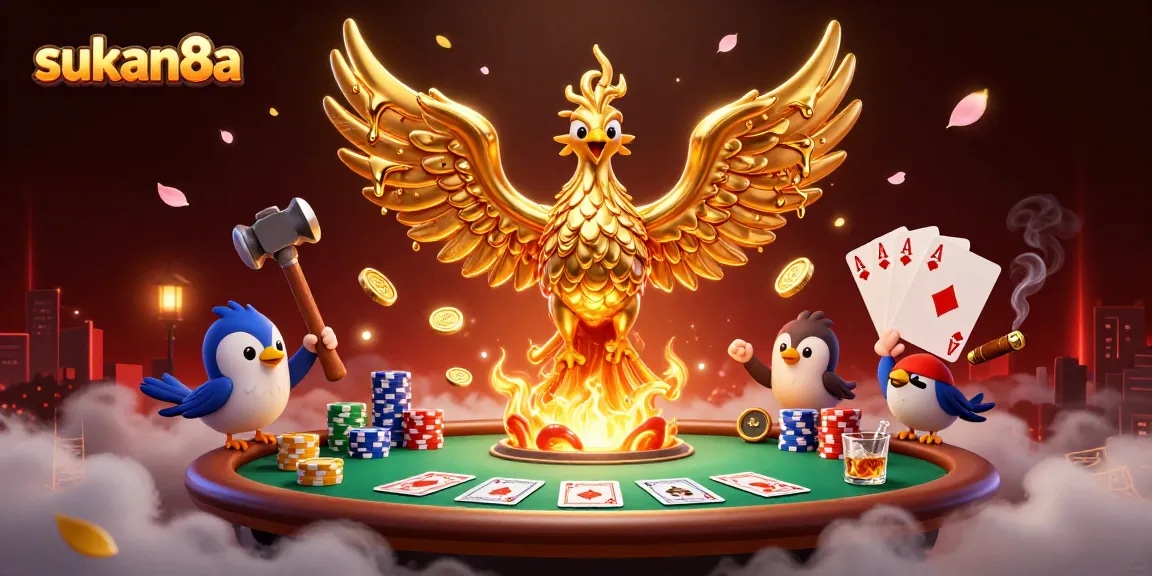 Play exciting games on sukan8a while betting to win big with our enchanted casino scene.