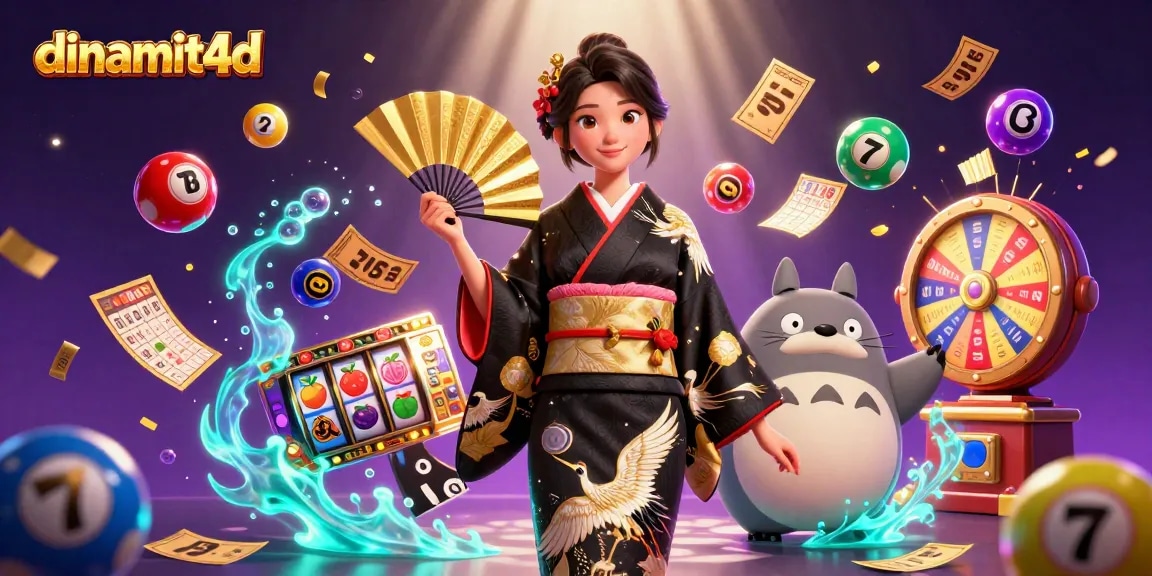 Experience thrilling wins with dinamit4d as you explore vibrant slots amidst magical casino celebrations.
