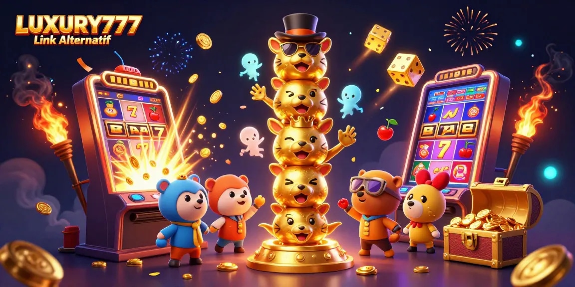 Menangkan jackpot di Link Alternatif LUXURY777 dengan permainan slot mengasyikkan dan banyak elemen kasino.