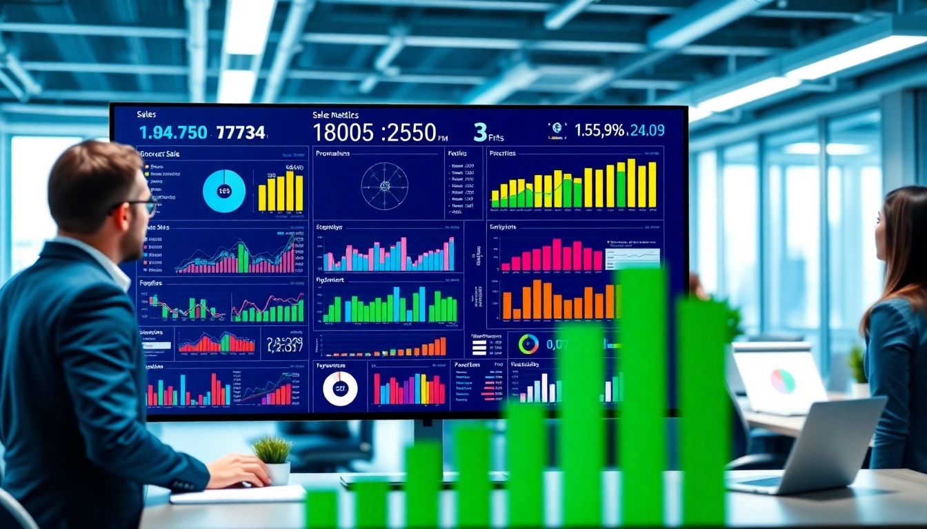 Analyze performance using a content analytics tool for sales teams featuring engaging data visuals.