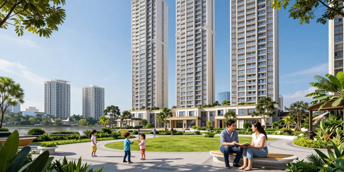 Tanjong Rhu Residences Price showcased with skyline views and families enjoying amenities, vibrant modern urban setting.