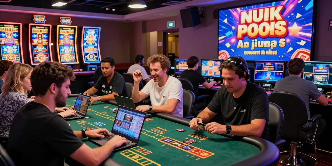 Players enjoying vibrant online casinos that accept credit cards with exciting games and bonuses.