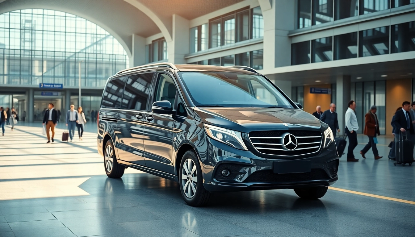 Experience efficient Private Airport Transfers with a professional chauffeur at the terminal.
