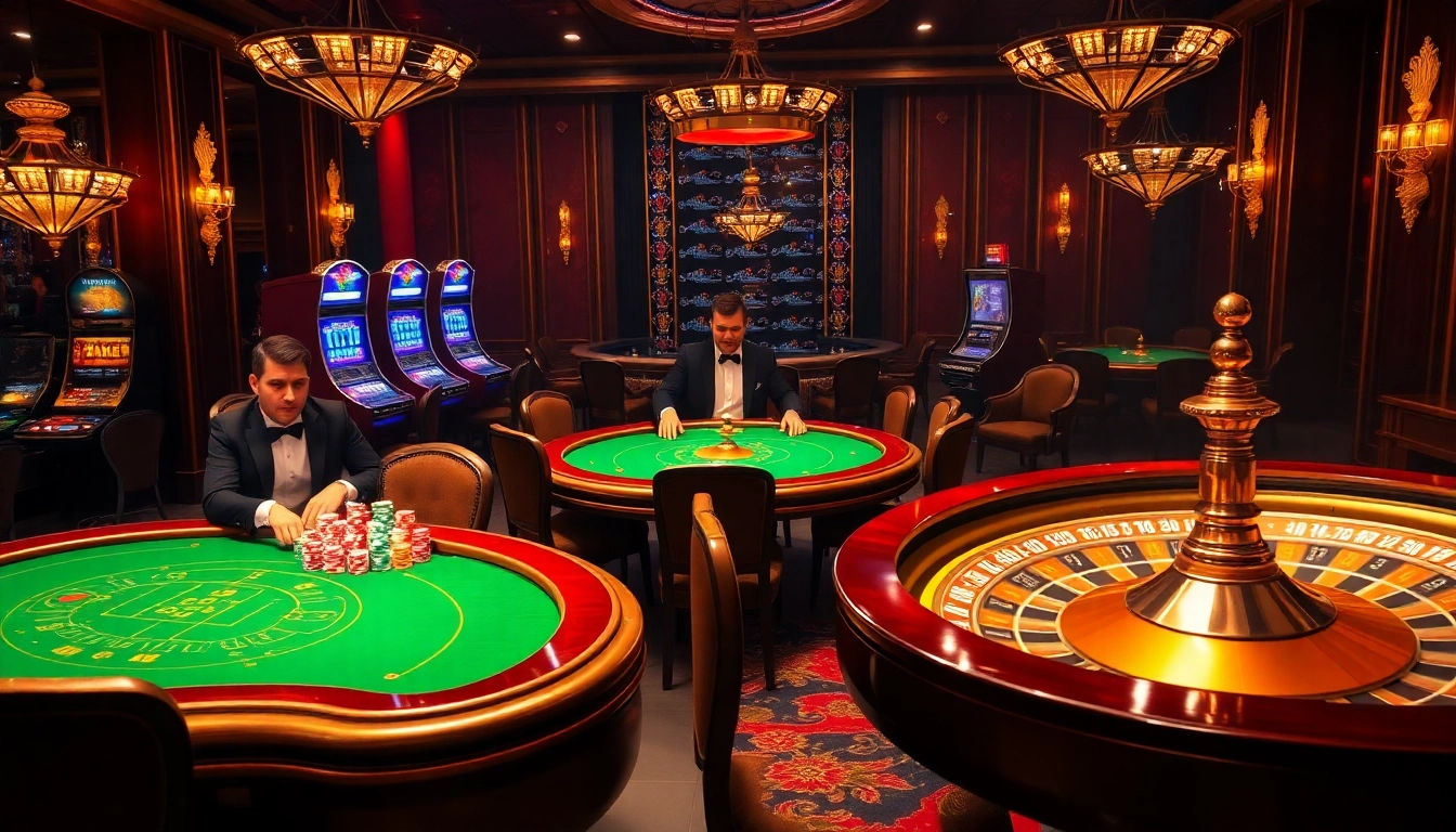 Découvrez le frisson du meilleur casino en ligne avec des tables de poker glamour et des jeux vibrants.