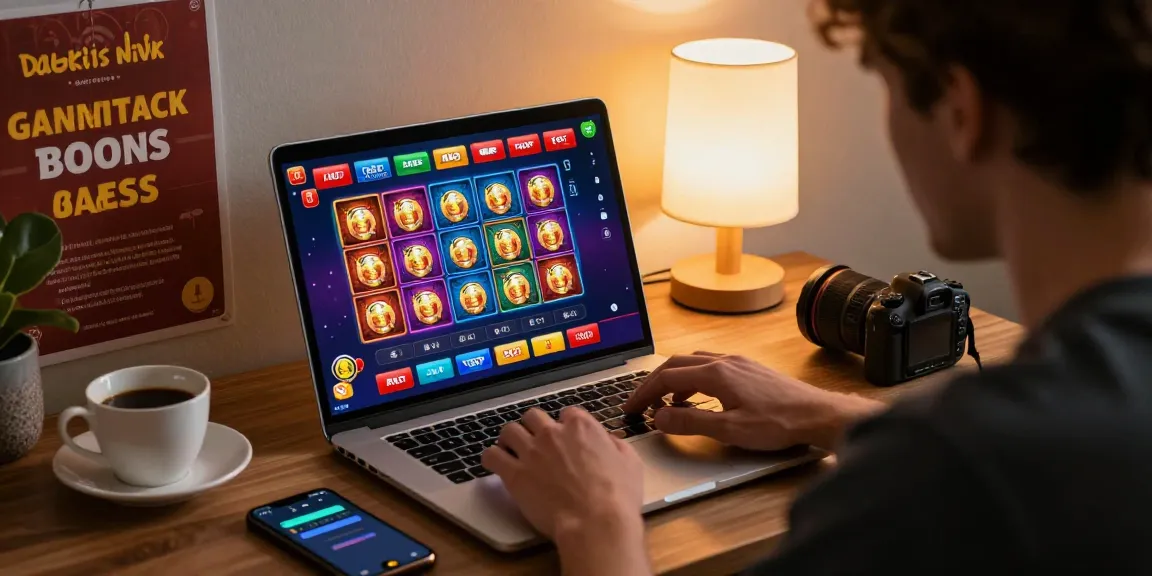 Player enjoying a vibrant gaming experience at being-there.org.uk's top credit card casinos.