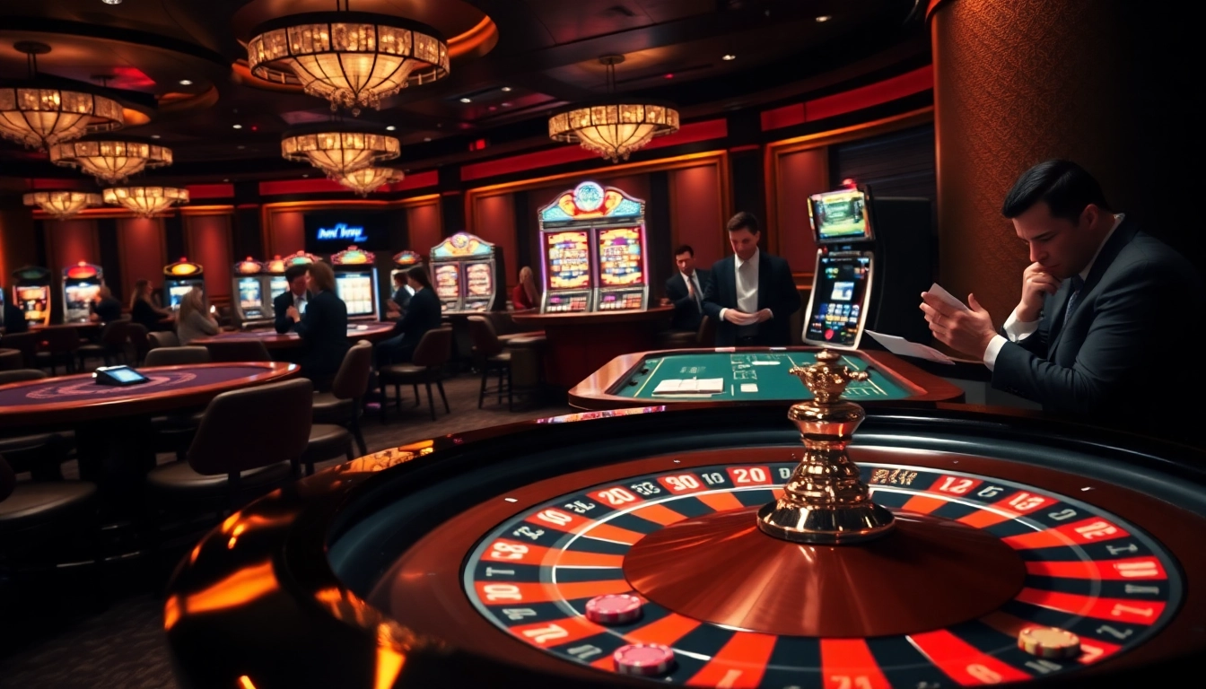 Engaged players strategizing their next move while enjoying a dynamic gambling environment at kpi4d.