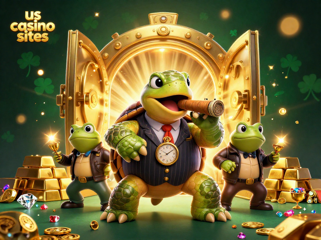 Experience thrilling gameplay with us casino sites, featuring immersive casino characters and gold treasures.