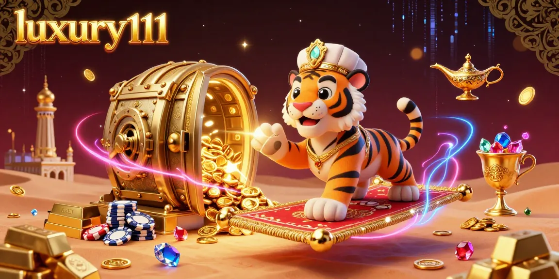 Players revel in the luxury111 experience, surrounded by treasures and casino-themed delights.