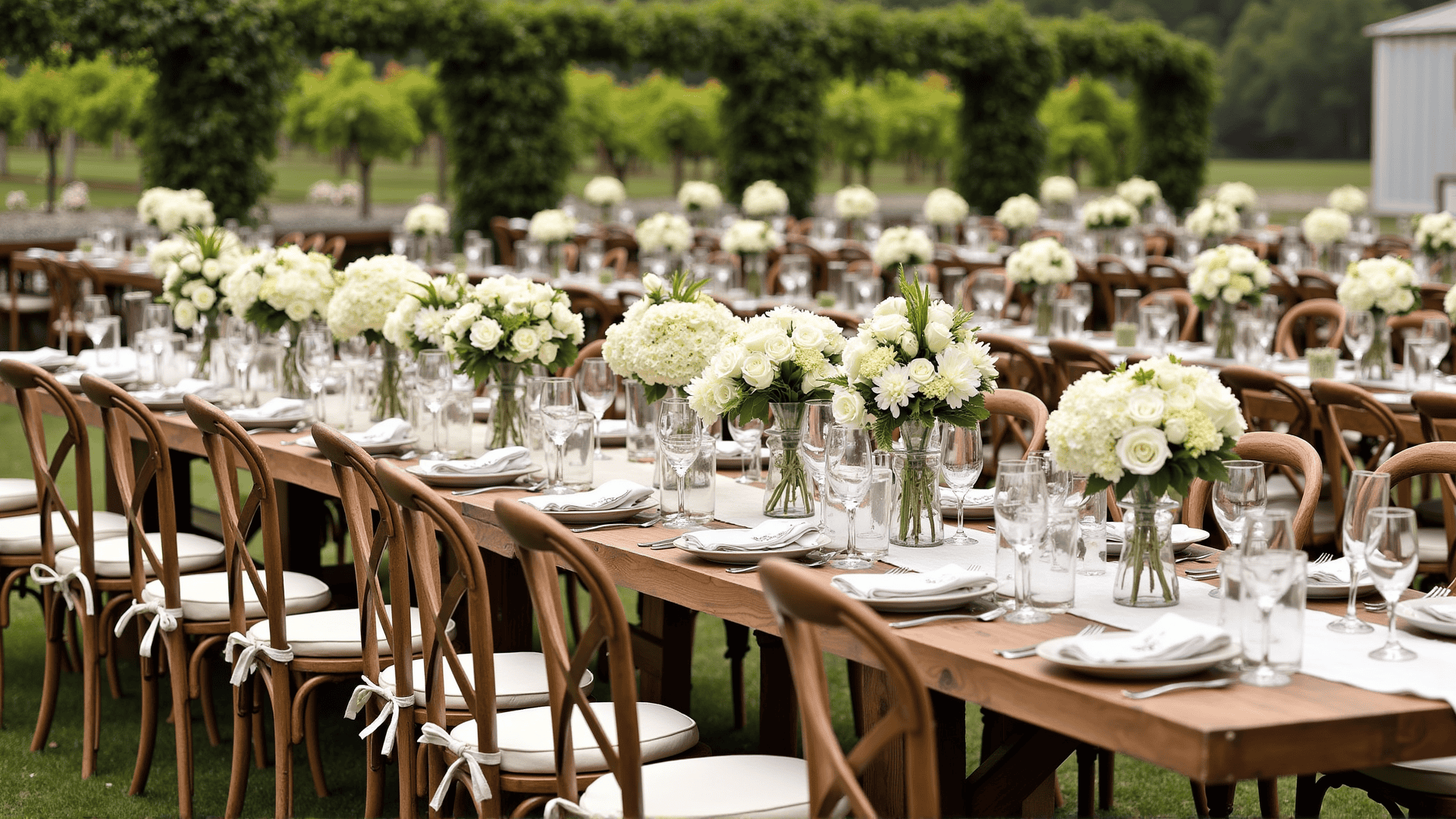 Outdoor Party Rentals for Weddings & Special Events