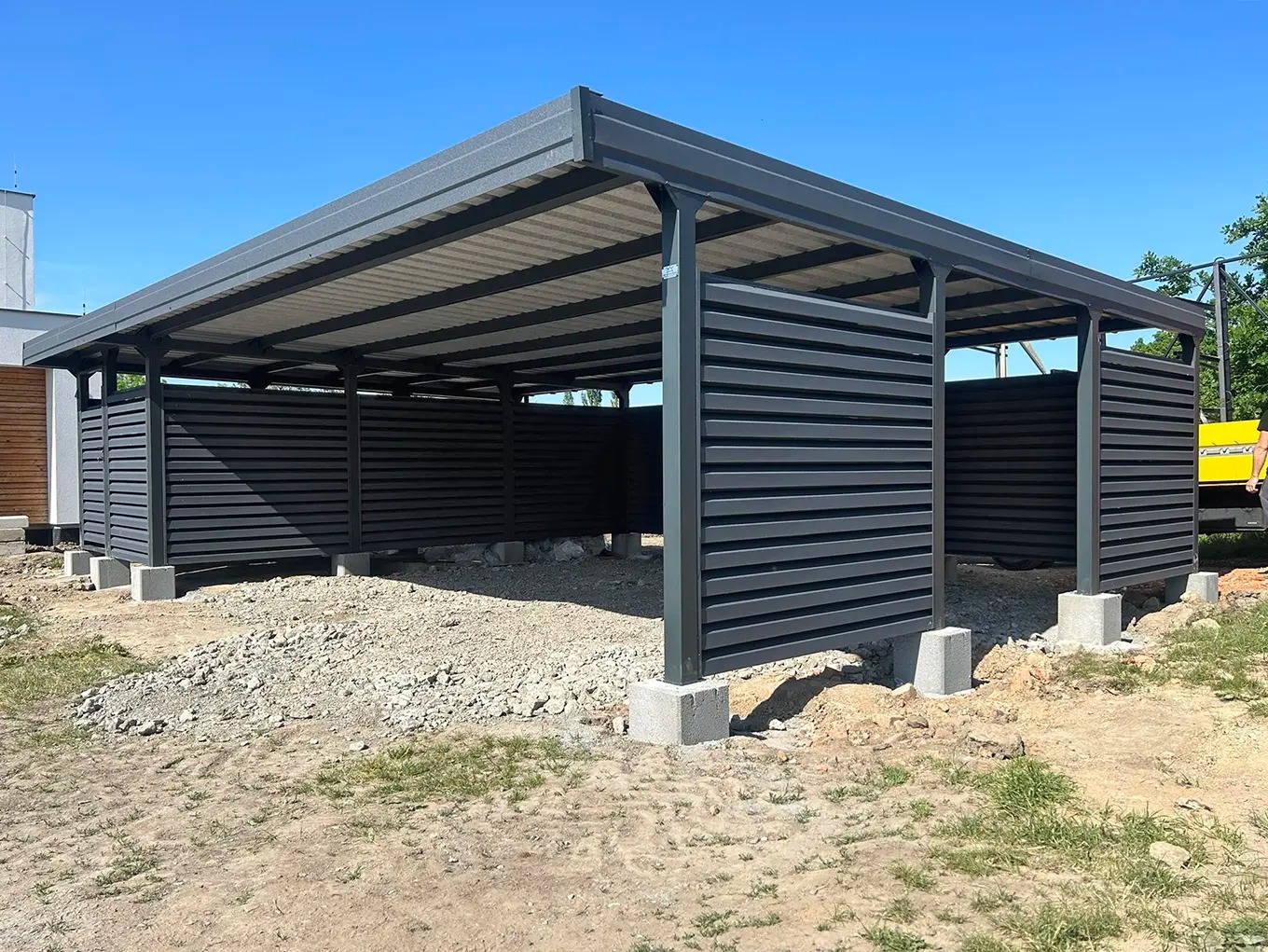 Glasdach fuer Carport hochwertige Materialien – ADA-Wintergarten Erfahrung
