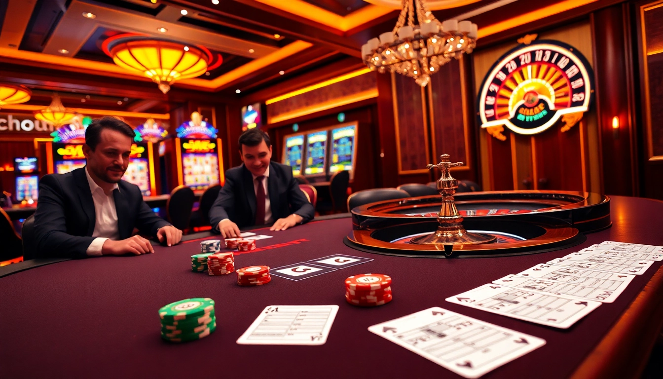 Vivez l'excitation au meilleur casino en ligne avec des tables de poker vibrantes et une action de paris palpitante.