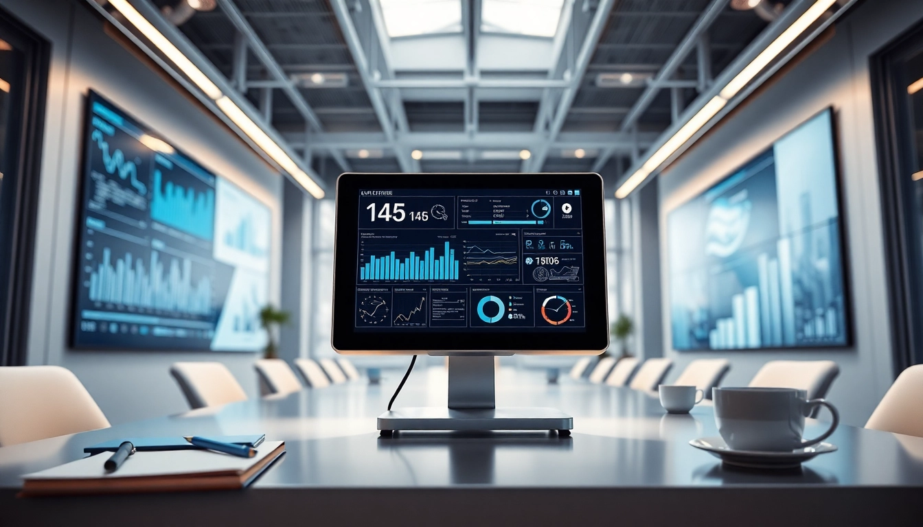 Visualize innovation with das 140 device in a modern workspace, showcasing sleek analytics.