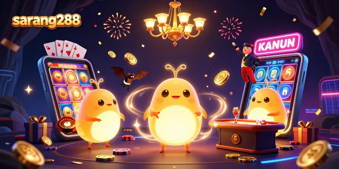 Kembangkan pengalaman bermain slot gacor di sarang288 dengan atmosfer kasino yang cerah dan penuh warna.