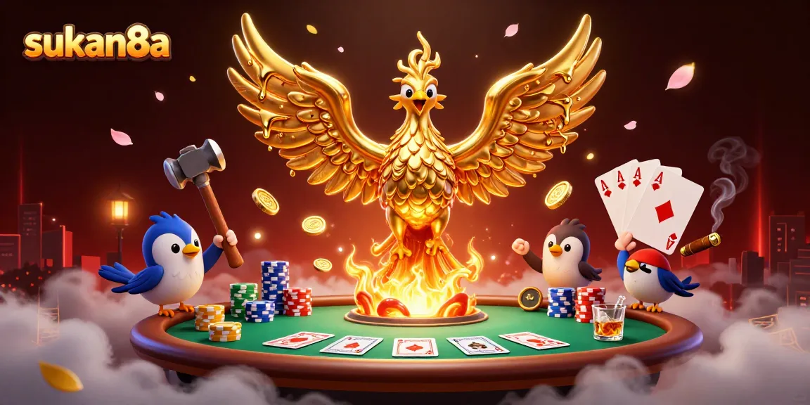 Play exciting games on sukan8a while betting to win big with our enchanted casino scene.
