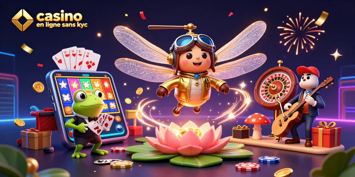Casino en ligne sans KYC : Jouez sans vérification d'identité, croupier et jeux excitants.