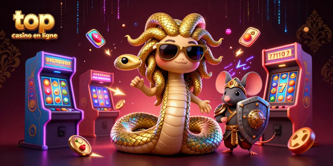 Vivez l'excitation des meilleurs casinos en ligne avec des créatures vibrantes, des jeux d'arcade et des jackpots en or.