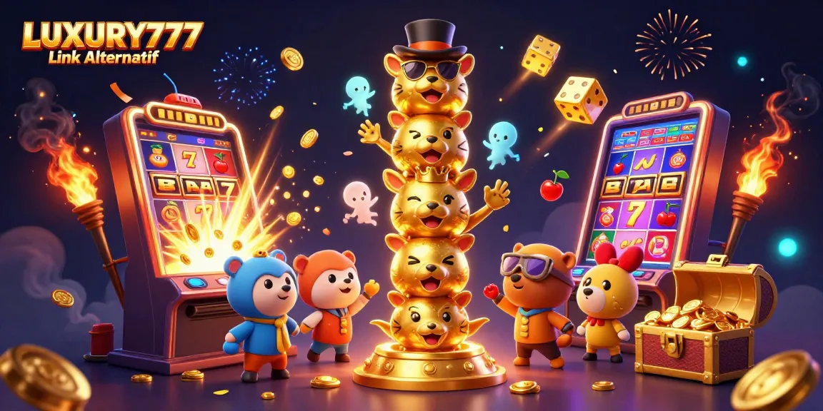 Menangkan jackpot di Link Alternatif LUXURY777 dengan permainan slot mengasyikkan dan banyak elemen kasino.