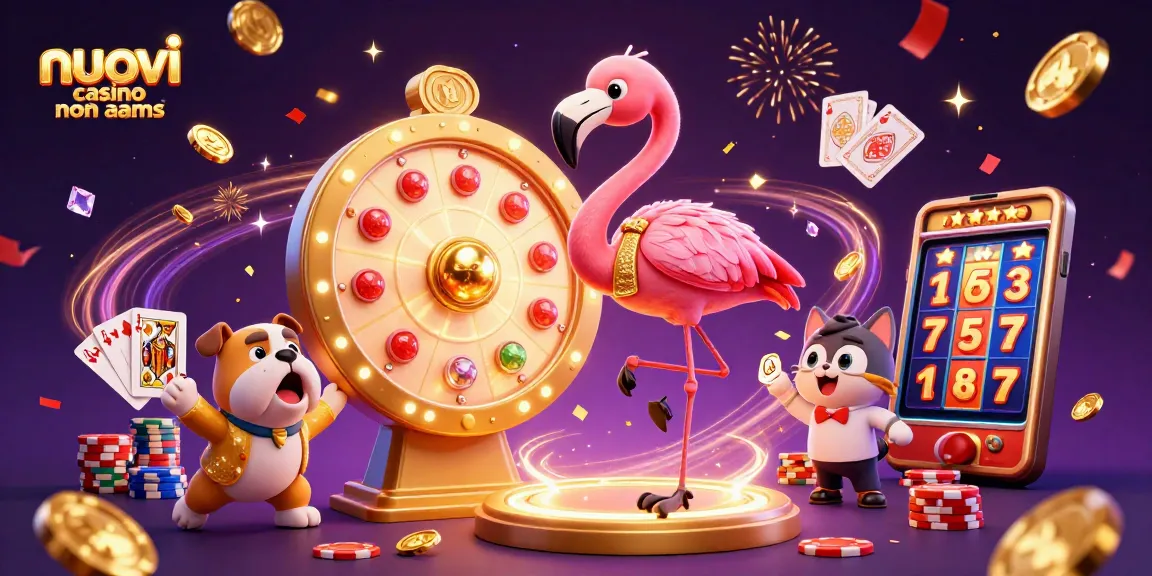 Unisciti all'eccitazione dei nuovi casino non AAMS con uno show di giochi caratterizzato da personaggi vivaci e premi emozionanti!