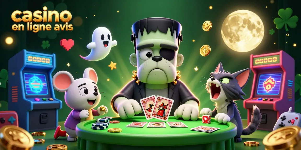 Explorez le monde des jeux avec notre avis sur les casinos en ligne, sur une scène dynamique avec des personnages uniques.
