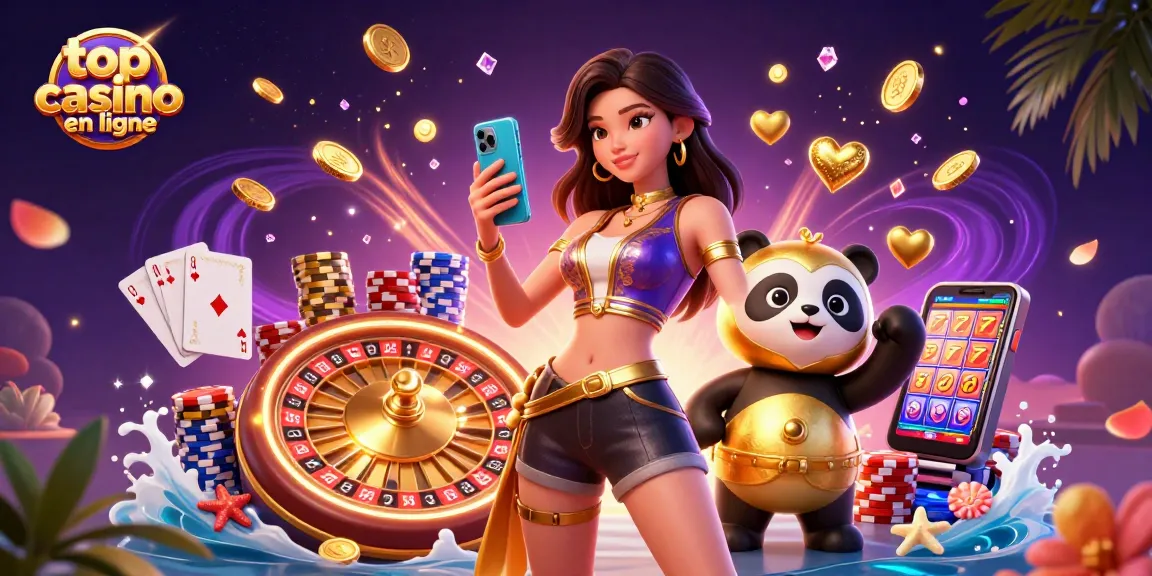 Vivez l'excitation des meilleurs casinos en ligne avec des personnages de jeu innovants et des éléments 3D vibrants.