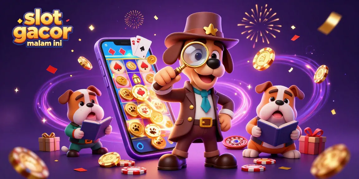 Masuki dunia slot gacor malam ini dengan detektif 3D yang memecahkan petunjuk dan harta karun!
