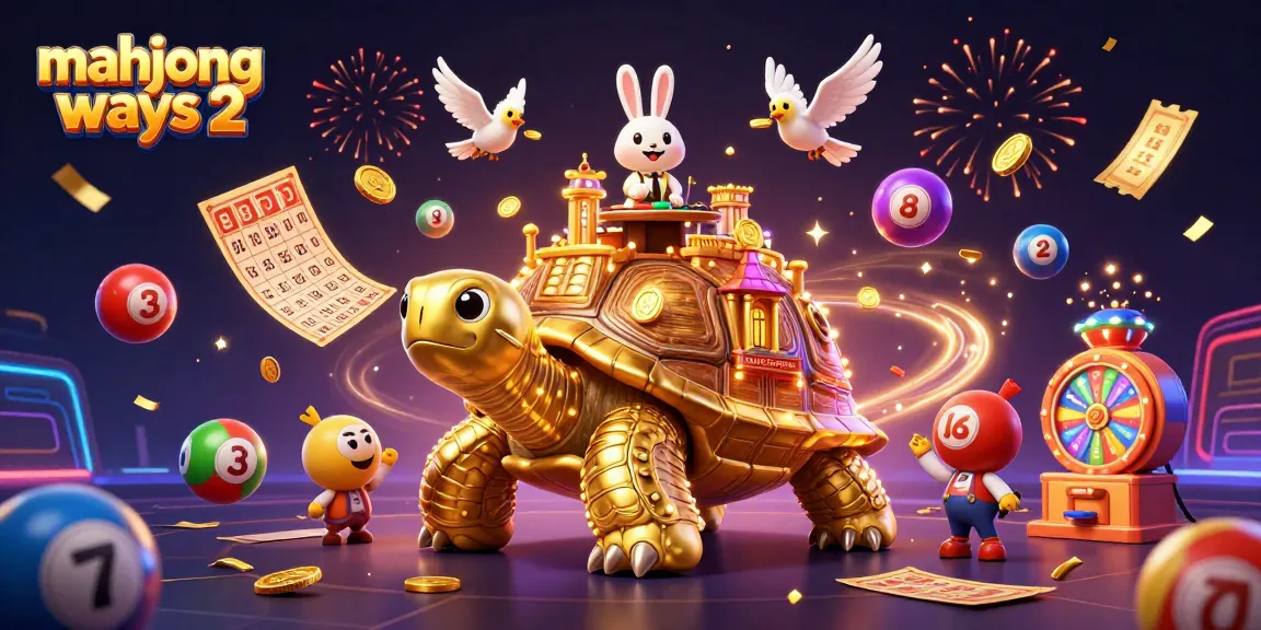 Engage with mahjong ways 2 through vibrant visuals featuring casino elements and golden coins.