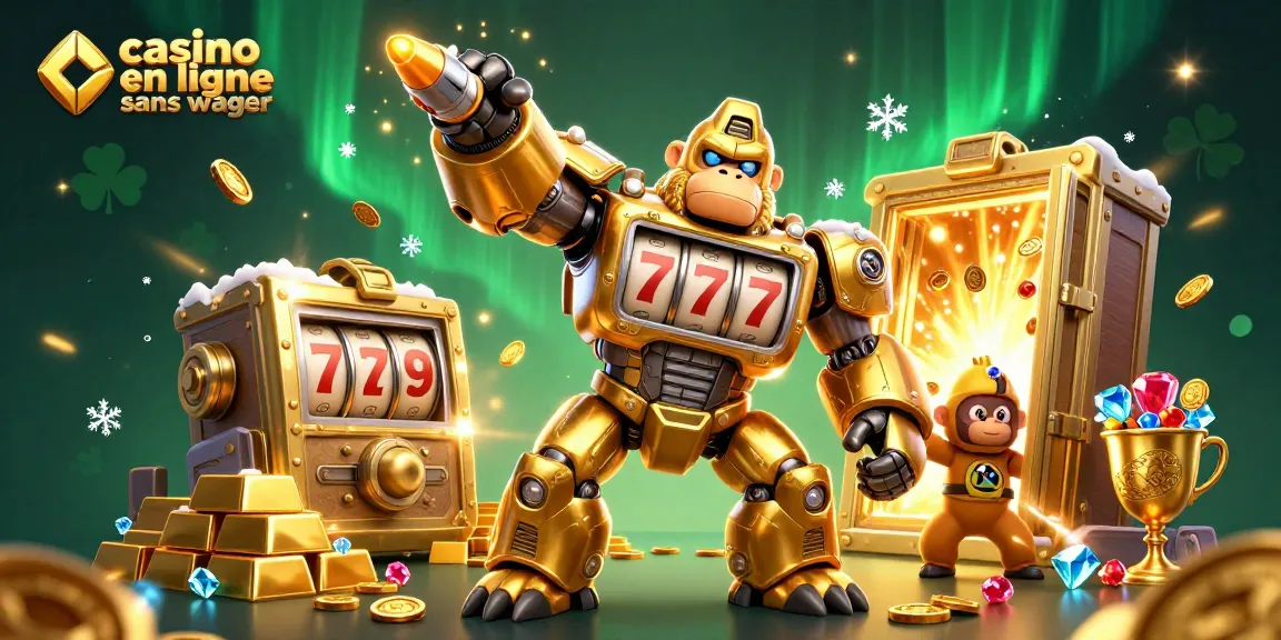 Jouez au casino en ligne sans wager avec des bonus excitants et un univers captivant.