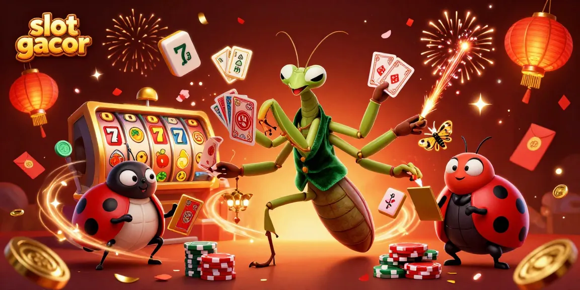 Experience thrilling slot gacor games with dynamic characters and vibrant casino elements.