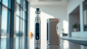 Oxva Vape Gerät im eleganten Design zeigt hochwertige Details.