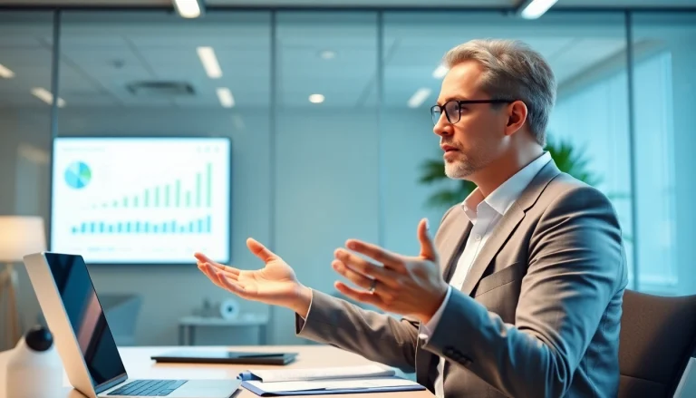 신용카드 현금화를 설명하는 금융 컨설턴트의 모습