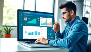 Boost engagement with an Instagram smm panel in a business setting showcasing analytics and growth.