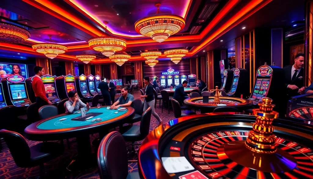 Experience the luxury of S88 VIP gaming tables as players engage in thrilling casino action.