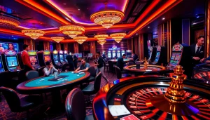 Experience the luxury of S88 VIP gaming tables as players engage in thrilling casino action.