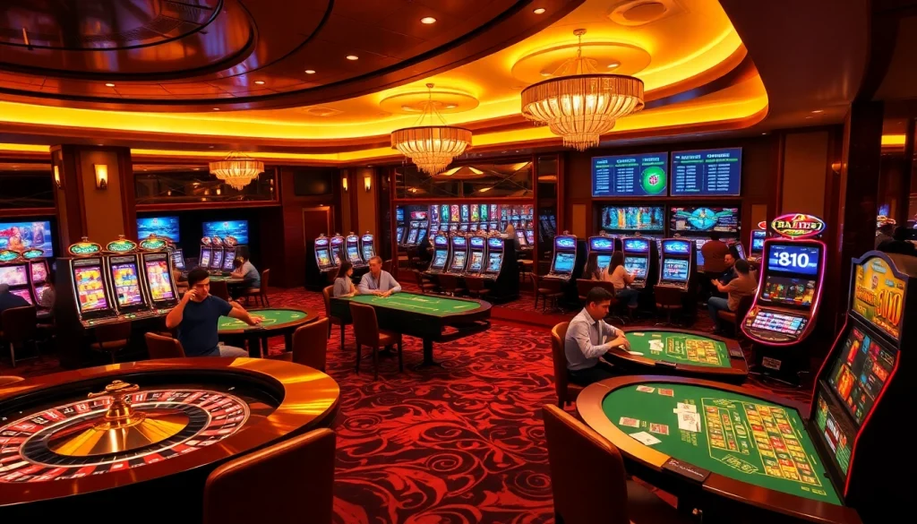 Experience the thrill of gaming at giaimanhacai.news with lively casino action featuring roulette and poker.