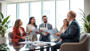 신용카드 현금화에 대한 상담을 받는 고객들 모습