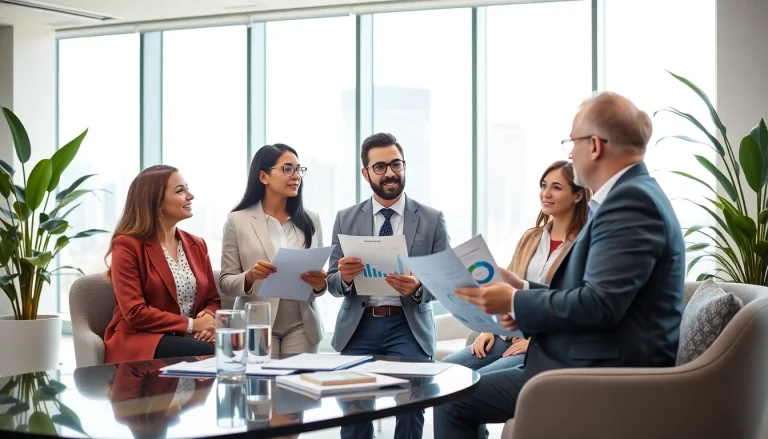 신용카드 현금화에 대한 상담을 받는 고객들 모습