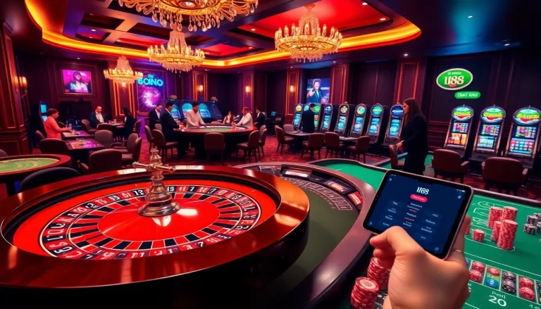 Experience the thrill of W88's gaming excellence with live dealers and exciting casino games.