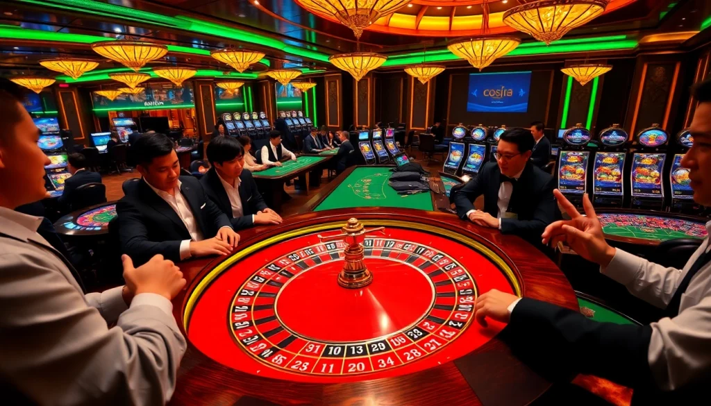 Experience the thrill of casino life with high stakes betting, evoking the excitement of 'Nếu như vậy bám vào đây'.