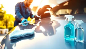 Experience exceptional car detailing near me with professional services highlighting meticulous cleaning.