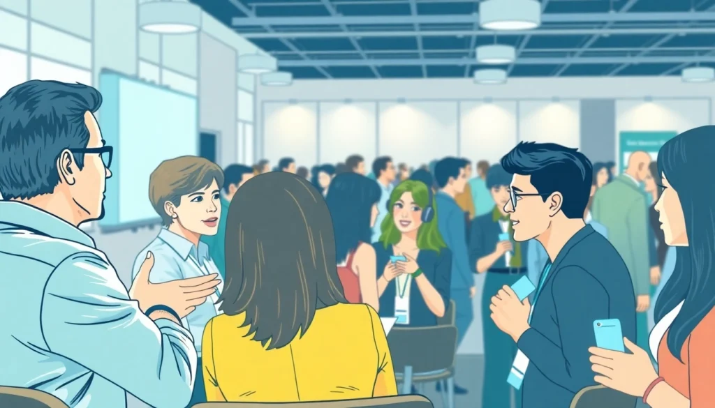 Engaging panel discussion on business growth insights at a professional conference.