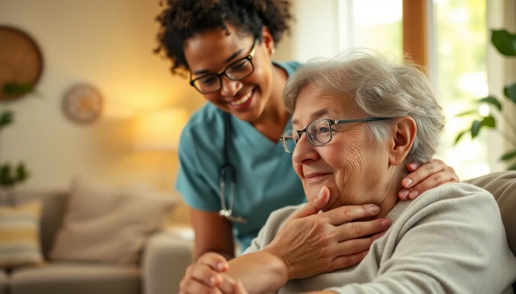 senior caregivers austin tx providing compassionate support in a warm home environment.