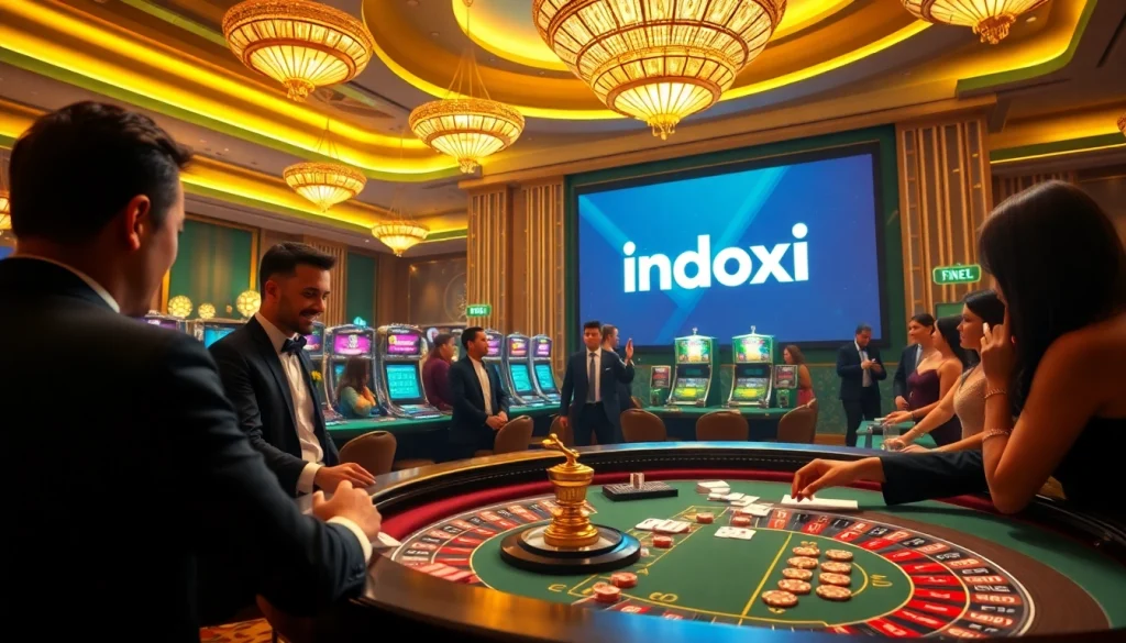 Experience the thrill of gambling at indoxxi with dynamic roulette and exciting slot machines.