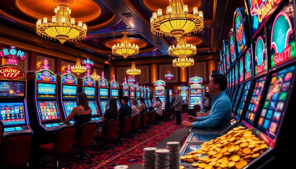 Get ready to win big with IDN Slot 777 machines in an exciting casino atmosphere.