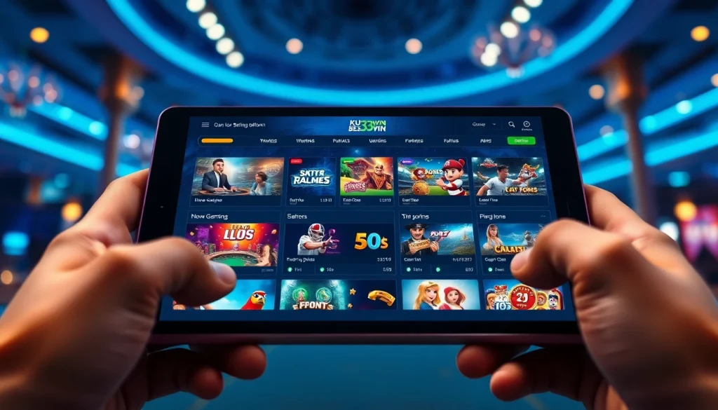 Trải nghiệm sự hứng khởi của cá cược trực tuyến cùng https://ku3933win.com/ với danh mục trò chơi đa dạng.