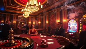 Ressentez l'excitation au meilleur casino en ligne avec des jetons de poker vibrants et un gameplay passionnant.