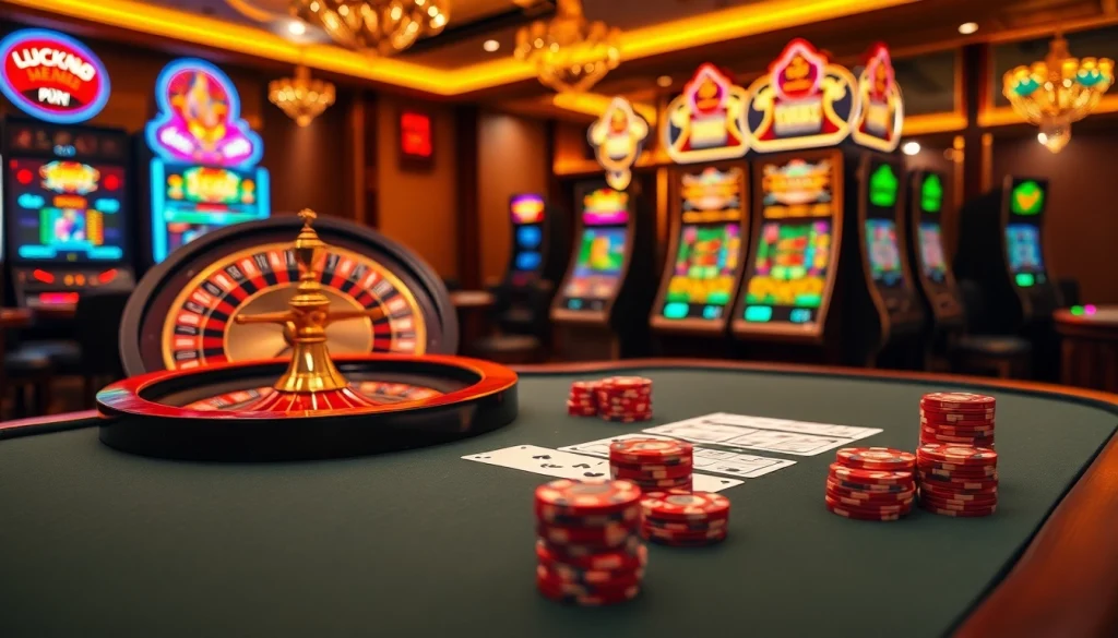 Experience high-stakes excitement at LUCK8's luxurious online casino with poker and roulette.